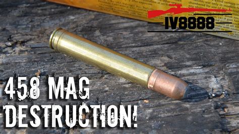 458 Winchester Magnum Destruction! - YouTube