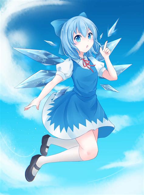 Cirno fan arting～ ️ ️ ️ | Touhou Project Amino