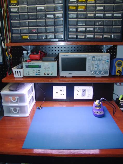 DIY electronics workbench