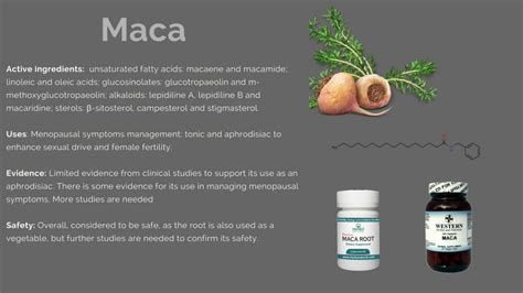 Maca: family, products, uses, evidence, dosage, side effects ...