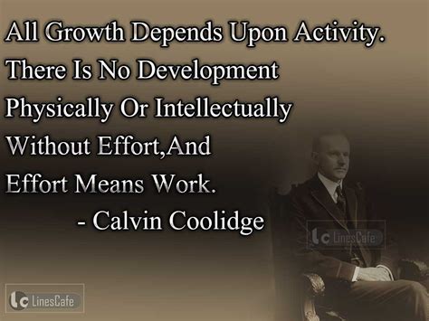 US President Calvin Coolidge Top Best Quotes (With Pictures) - Linescafe.com