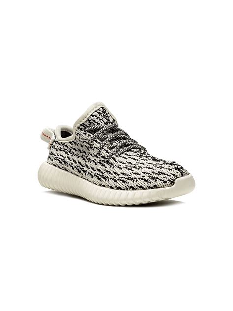 Adidas Yeezy Kids white & black Yeezy Boost 350 Infant sneakers for ...