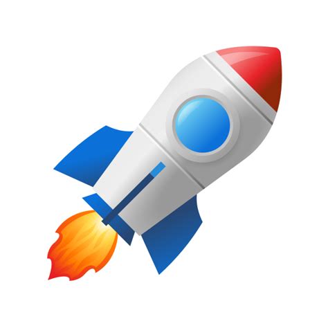 Rocket Png Emoji 107 Download