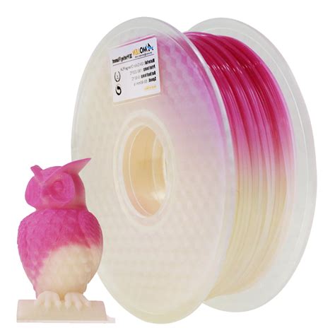 1KG AMOLEN 3D Printer Filament 2.2LBS includes Sample Sapphire Blue ...