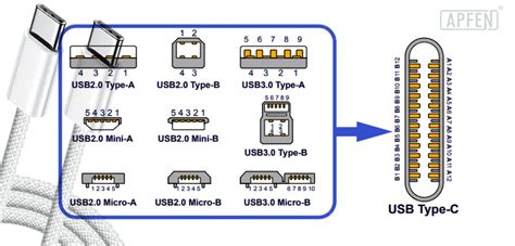 Cable Types and Differences Understanding USB Type C: Cable, cable usb ...