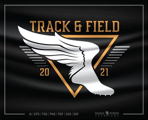 Track and Field Track and Field Logo Running Logo Track | Etsy in 2022 ...