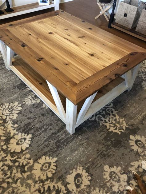 Handcrafted Rustic Coffee Table