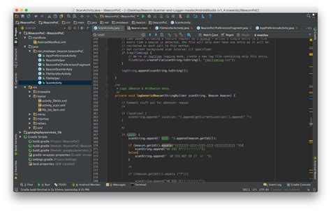 Android Studio: Bluetooth Low Energy BLE Advertisements - Stack Overflow