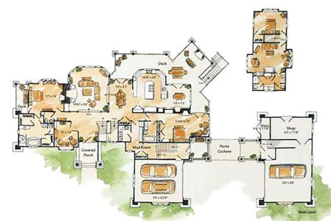 Pioneer Woman Lodge Floor Plan - floorplans.click