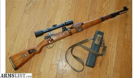 ARMSLIST - For Sale: Mauser 98k High Turret Sniper Rifle & Can