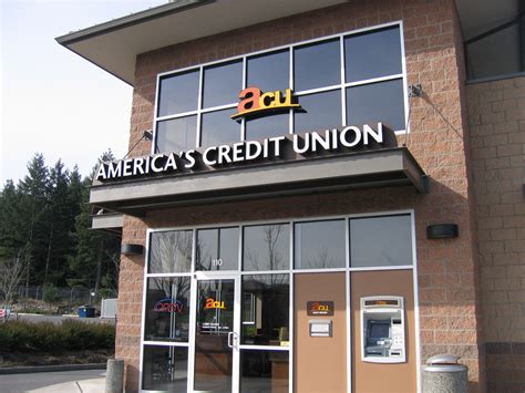 Exterior Credit Union Signage | Bank Signage | Channel Letters | America's Credit Union - a ...