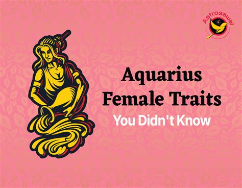 Aquarius Female Traits You Didn't Know