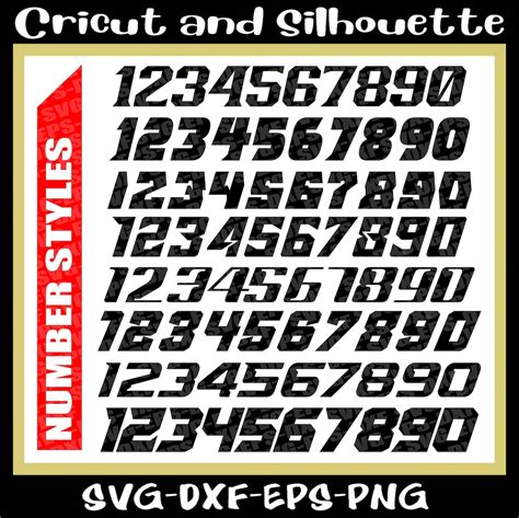 Motocross Number Font Style svg files /Racing Plate Svg/Cricut/Silhouette/Direct Download - Etsy 日本