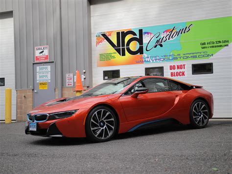 Bmw I8 Matte Orange - Wallpapers: BMW i8 Protonic Frozen Black Edition ...