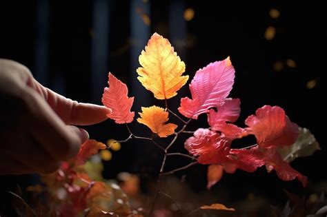 Premium AI Image | Science of Changing Leaf Colors in Autumn