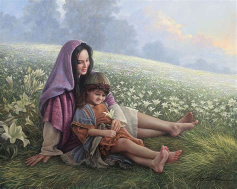 Consider the Lilies by Greg Olsen