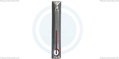 Types of Thermometers | iCalculator™