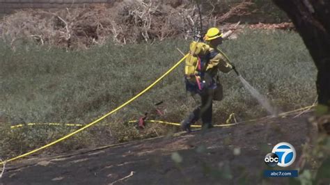 Laguna Niguel brush fire prompts evacuations - ABC7 Los Angeles