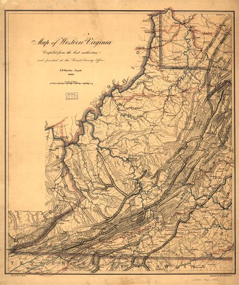 Map, Available Online, 1862, Civil War Maps, Virginia | Library of Congress