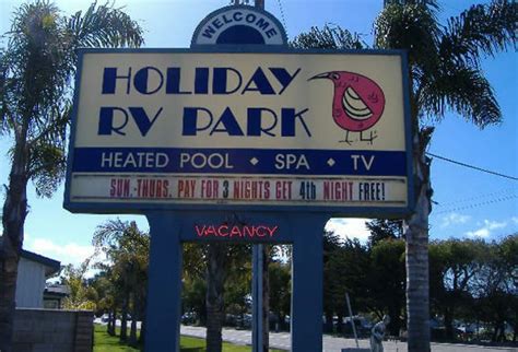 Holiday RV Park | Pismo Beach, CA 93449