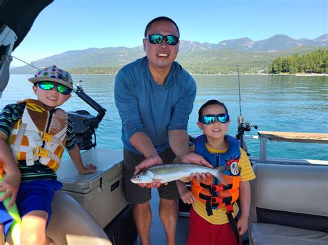 PHOTOS — WHITEFISH LAKE CHARTERS - FISHING ON WHITEFISH LAKE, WHITEFISH MONTANA