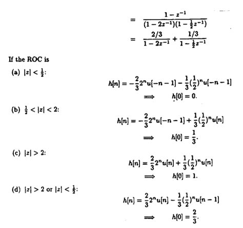 complex analysis - Region of convergence of Z-Transform connected area ...