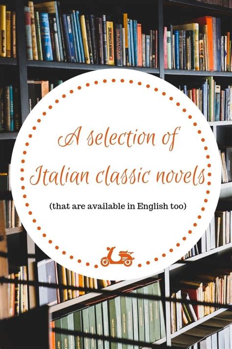 Some of my favorite Italian classic novels (available in English too) - Instantly Italy ...