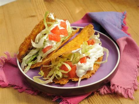 Cheddar Cheese Taco Shells Recipe | Sunny Anderson | Food Network