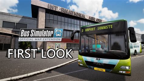 Bus Simulator Official Map Expansion First Look - YouTube