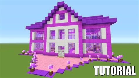 Minecraft Tutorial: How To Make A Barbie Dream House!! ... | Doovi