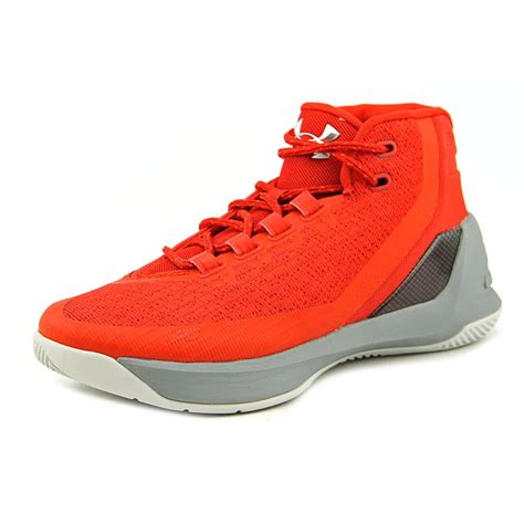 Under Armour - Under Armour GS Curry 3 Youth Round Toe Canvas Red ...