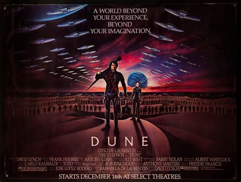 Dune Movie Poster 1984 Subway 2 Sheet (45x59)