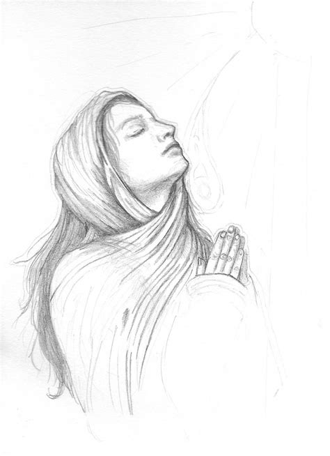 Woman Praying by desertbaby09 on DeviantArt