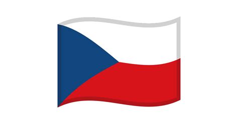 🇨🇿 Flag: Czechia Emoji, CZ Flag Emoji, Czech Flag Emoji