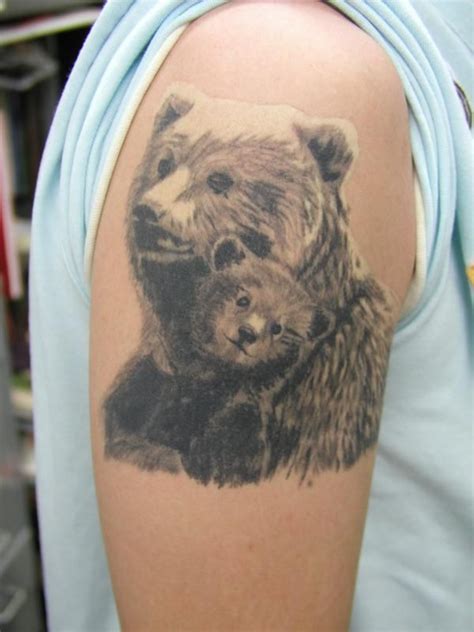 Download Free Pin Tattoo Mama Bear Cartoon Baby And on Pinterest to use ...