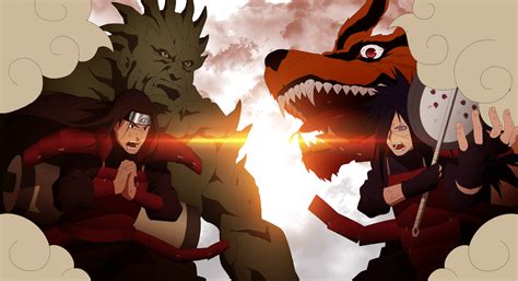 Hashirama vs Madara Raikiri - Illustrations ART street