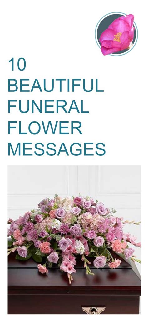 Elegant Sympathy Card Messages for Funeral Flowers