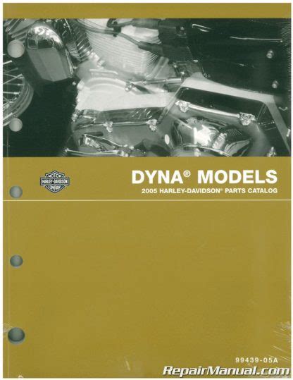 2005 Harley Davidson Dyna Motorcycle Parts Manual