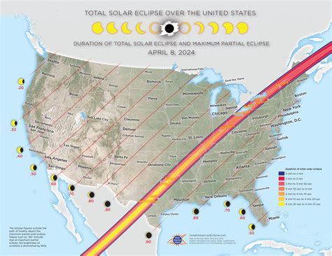 Solar Eclipse 2024 Path North America - Shaun Michelina