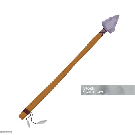 Stone Age Arrow Stock Illustration - Download Image Now - Ancient, Ancient Civilization ...