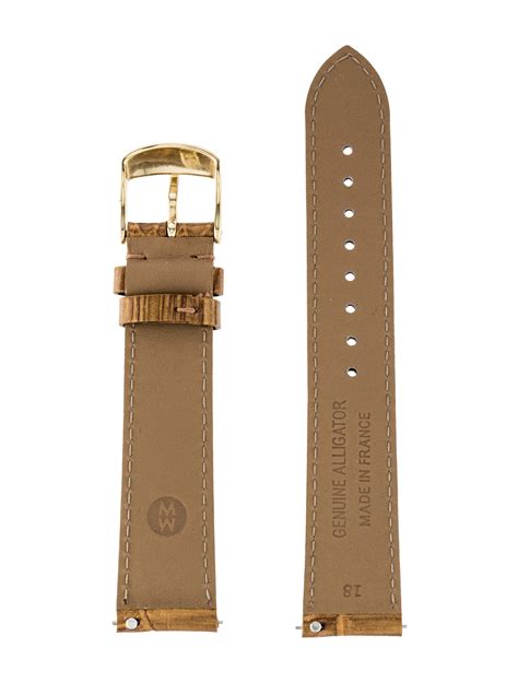 Michele 18mm Watch Strap - Accessories - MIE22929 | The RealReal