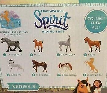 Spirit Riding Free Mini Horse Collection, 10 Piece Set, Kids Toys For Ages Up, Gifts And ...