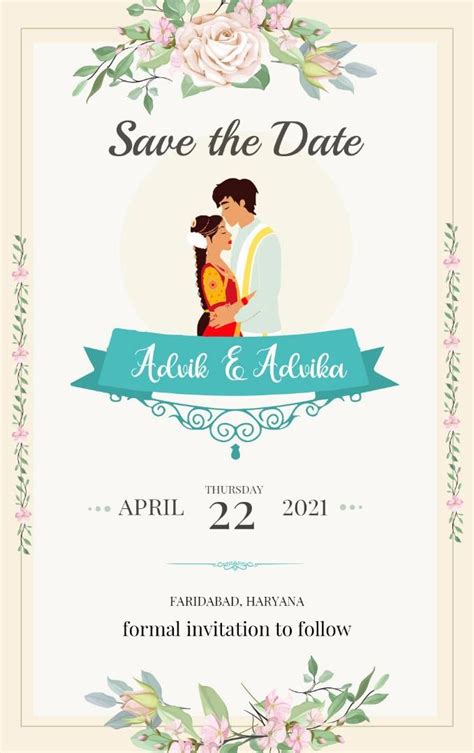 Save The Date Templates - Create Save The Card For Free