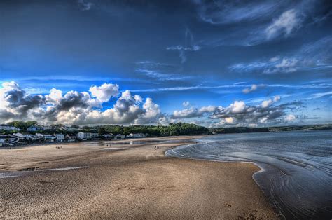 Saundersfoot Beach #1 Photograph by Steve Purnell - Pixels