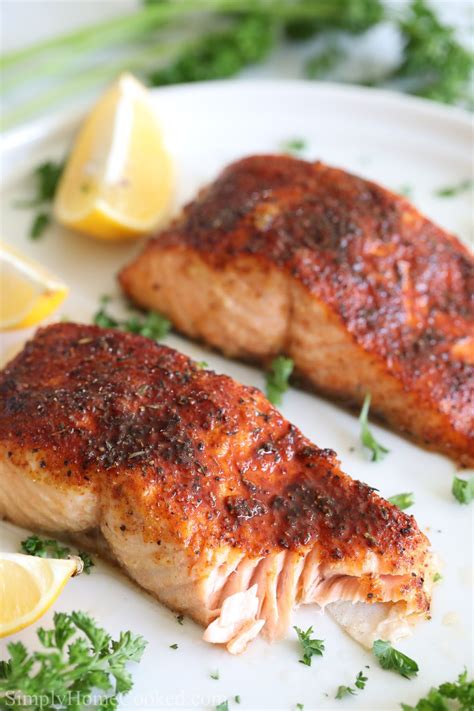 Air Fryer Salmon - Simply Home Cooked | Air fryer recipes healthy, Air fryer dinner recipes, Air ...