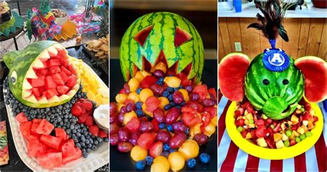 25 Easy Watermelon Carving Ideas and Decorations