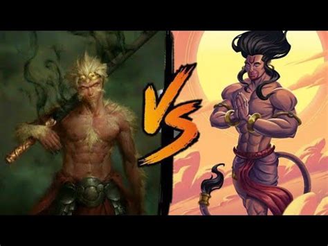 Sun Wukong V.s Hanuman ji || Who Will Win || Who Is More Stronger|| In Hindi - YouTube