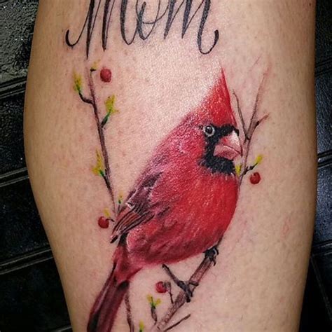 Image result for cardinal tattoo meaning | Red bird tattoos, Cardinal ...