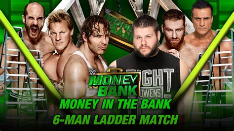 WWE Money in the Bank 2016 - Money In The Bank Ladder Match - WWE 2K16 - YouTube