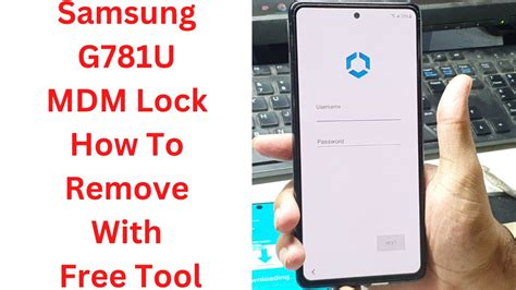 Samsung G781U MDM Lock How To Remove With Free Tool || how to remove ...